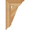 Ekena Millwork Traditional Traditional Rough Sawn Bracket, Western Red Cedar, 6"W x 20"D x 32"H BKT06X20X32TRA01RWR - alternate 2